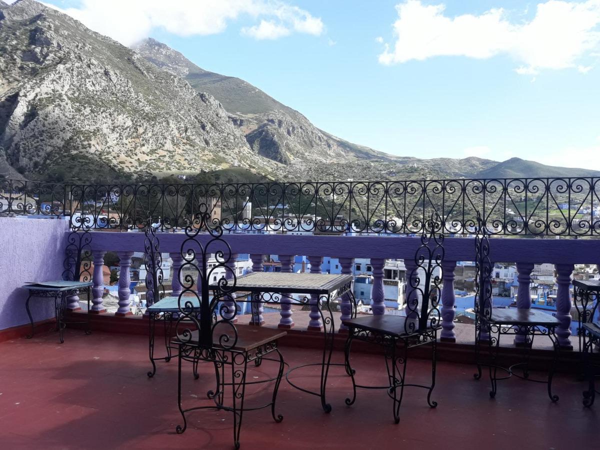 Aymane Rooftop Budget Panoramic Hotel Chefchaouen Eksteriør bilde