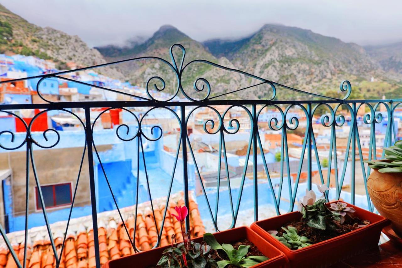 Aymane Rooftop Budget Panoramic Hotel Chefchaouen Eksteriør bilde
