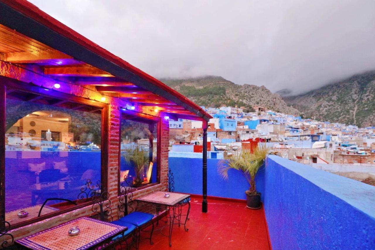 Aymane Rooftop Budget Panoramic Hotel Chefchaouen Eksteriør bilde