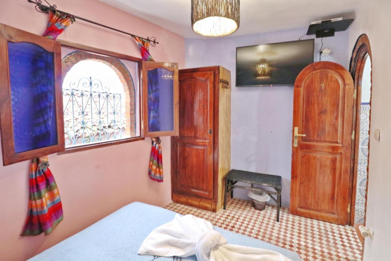Aymane Rooftop Budget Panoramic Hotel Chefchaouen Eksteriør bilde