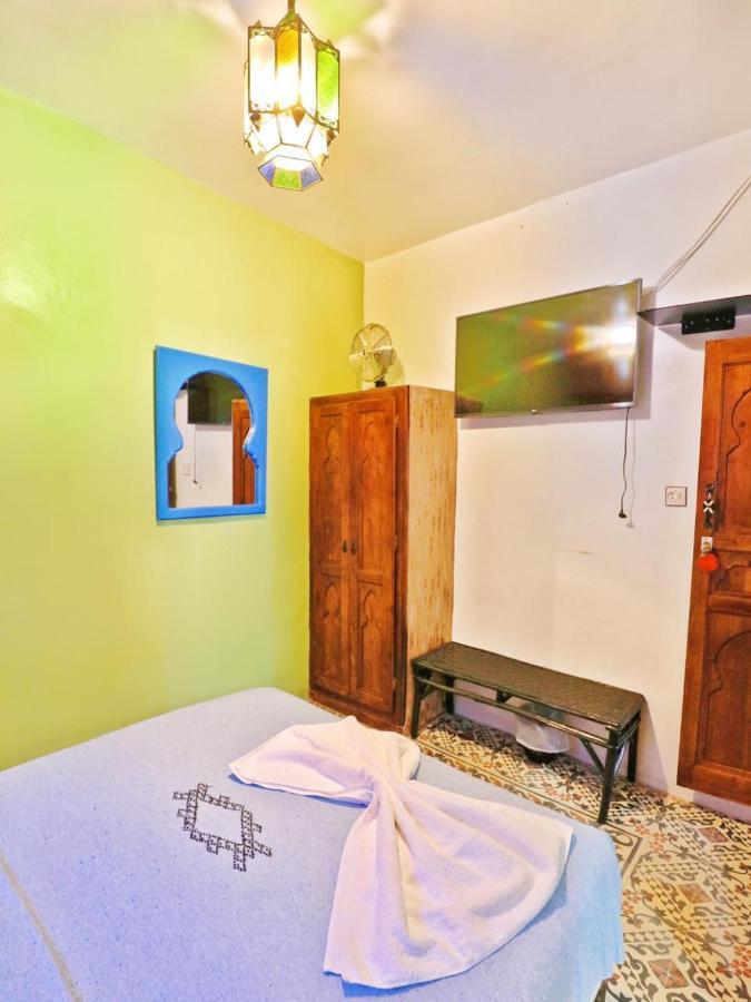 Aymane Rooftop Budget Panoramic Hotel Chefchaouen Eksteriør bilde