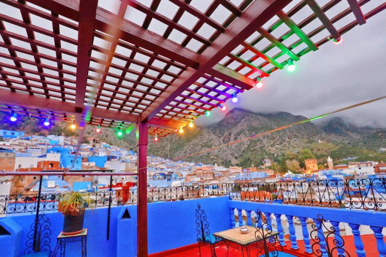 Aymane Rooftop Budget Panoramic Hotel Chefchaouen Eksteriør bilde