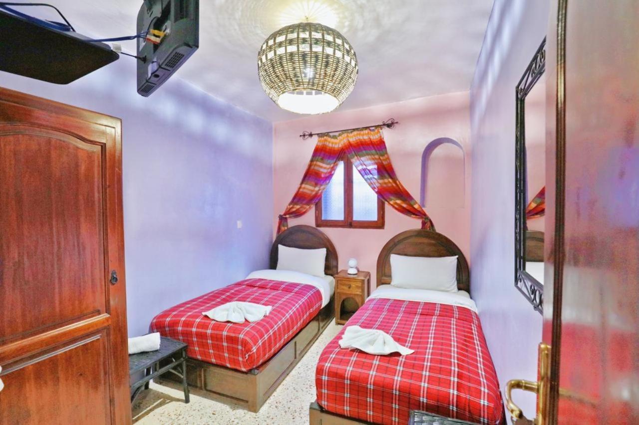 Aymane Rooftop Budget Panoramic Hotel Chefchaouen Eksteriør bilde