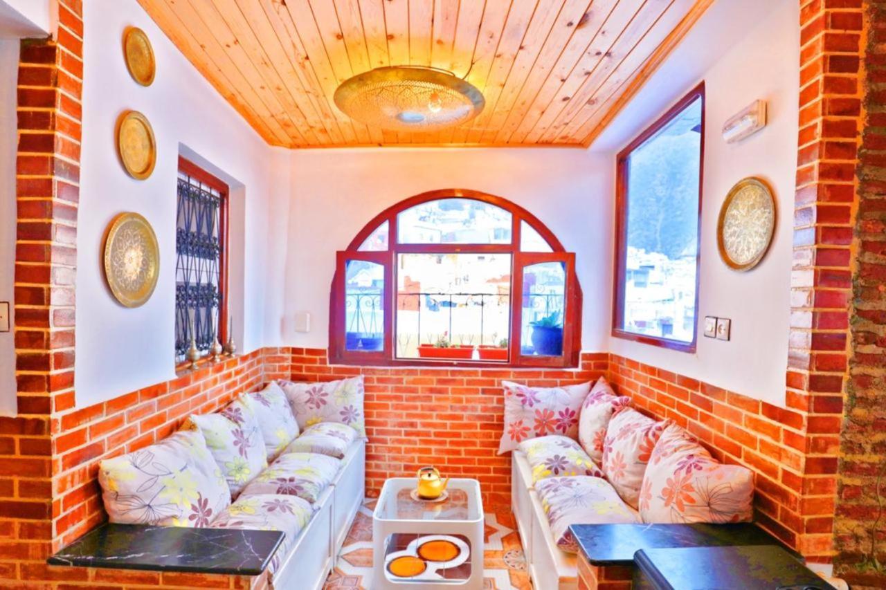 Aymane Rooftop Budget Panoramic Hotel Chefchaouen Eksteriør bilde