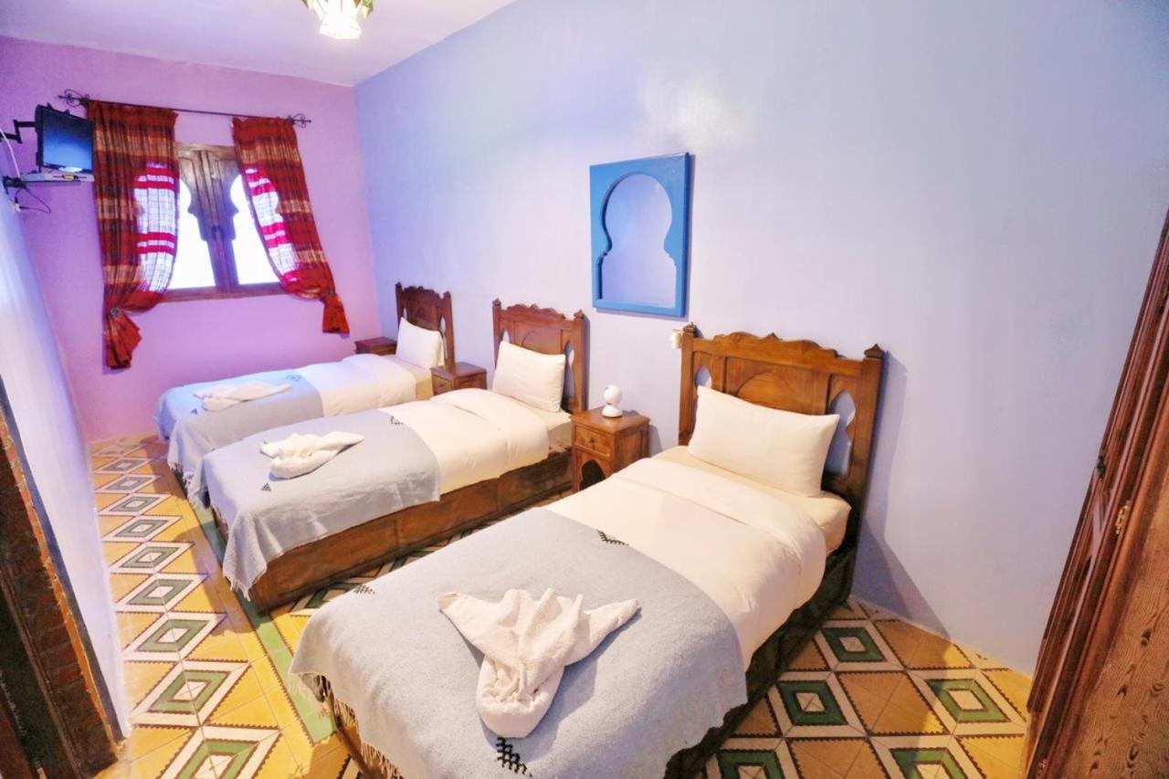 Aymane Rooftop Budget Panoramic Hotel Chefchaouen Eksteriør bilde