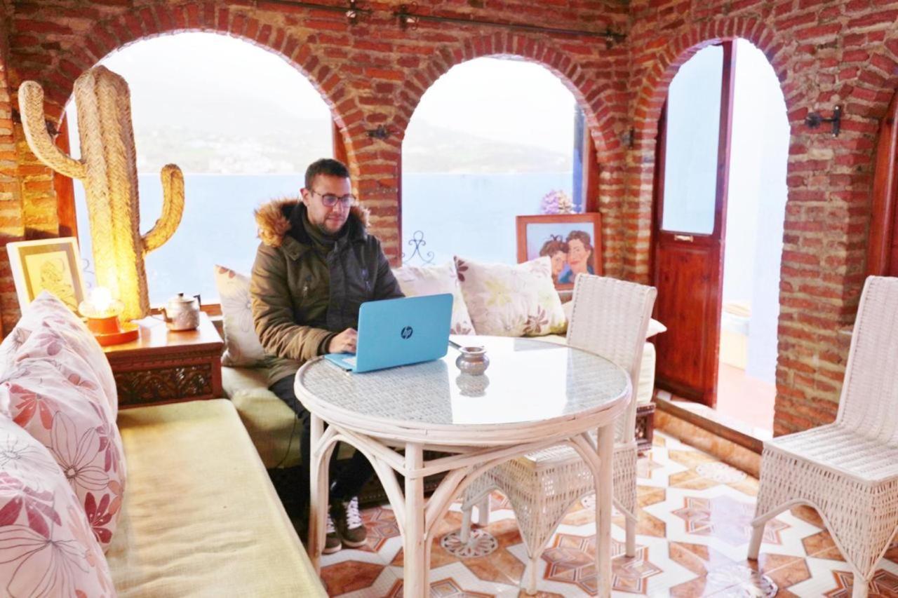 Aymane Rooftop Budget Panoramic Hotel Chefchaouen Eksteriør bilde