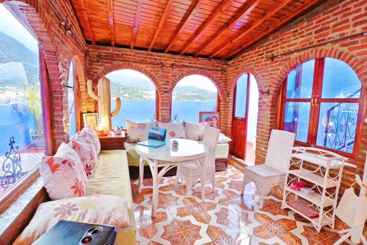 Aymane Rooftop Budget Panoramic Hotel Chefchaouen Eksteriør bilde