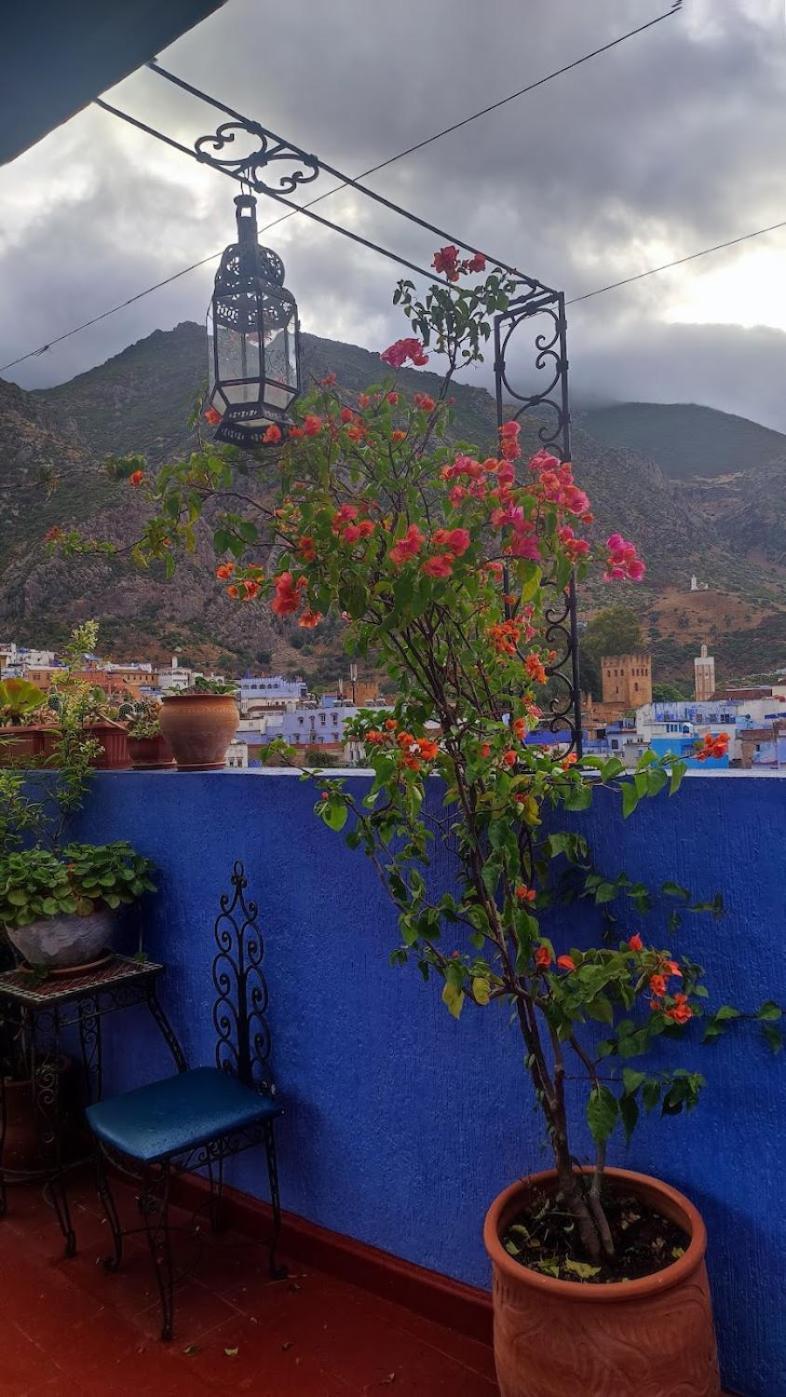 Aymane Rooftop Budget Panoramic Hotel Chefchaouen Eksteriør bilde